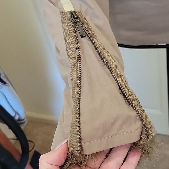 David Bitton BUFFALO Taupe Down Jacket Size XS - Picture 6 of 12